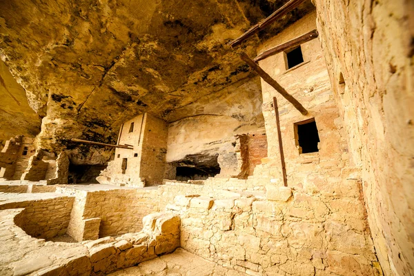 Cliff bostäder i Mesa Verde nationalparker, Co, Usa — Stockfoto