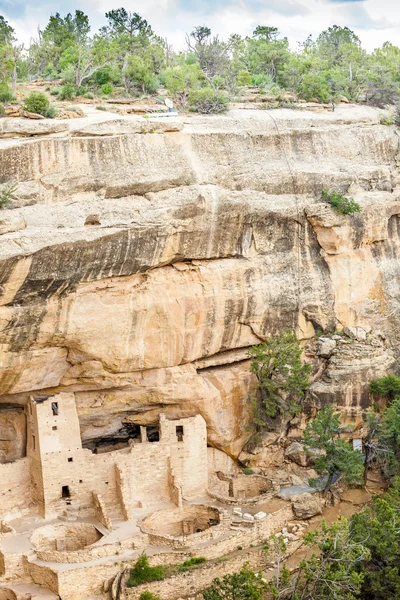 Cliff dwellings in Mesa Verde National Parks, CO, USA — Stock Photo, Image