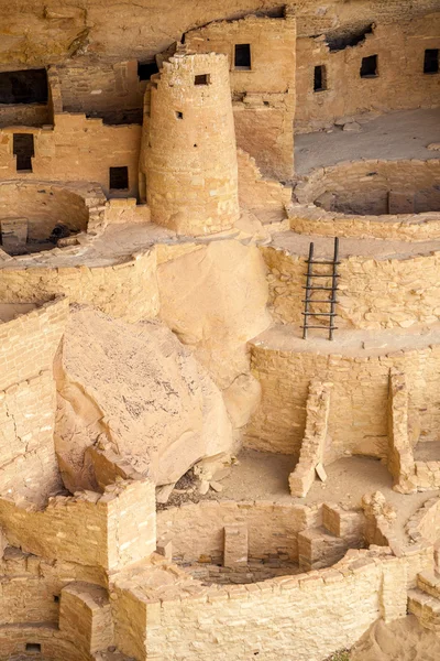 Cliff bostäder i Mesa Verde nationalparker, Co, Usa — Stockfoto