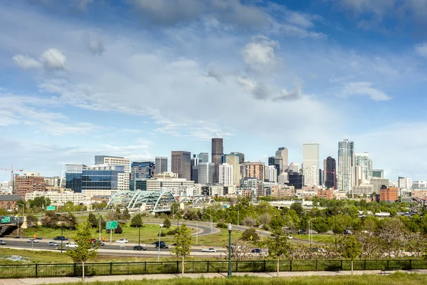 Denver downtown, Colorado ロイヤリティフリーのストック写真