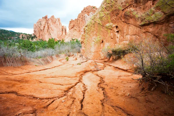 Jardim dos Deuses, Colorado, EUA — Fotografia de Stock