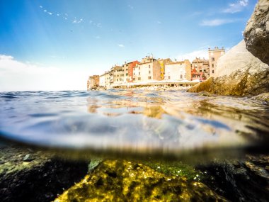 Rovinj olarak güzel yaz hedef, Hırvatistan