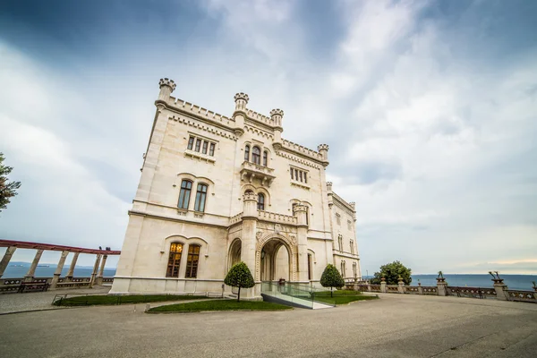 Miramare castle, Trieste, Itália — Fotografia de Stock