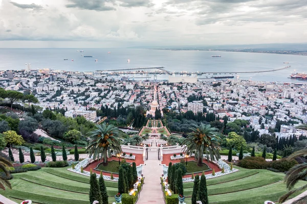 Panorama de Haifa, Israel — Fotografia de Stock