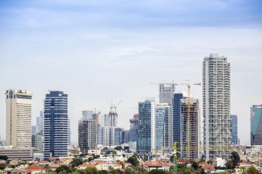 İş ve mali bölgesinin Tel-Aviv, İsrail