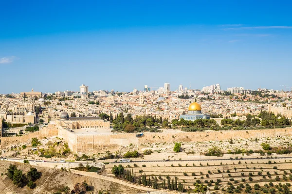 Panoráma města Jeruzalém, Izrael — Stock fotografie