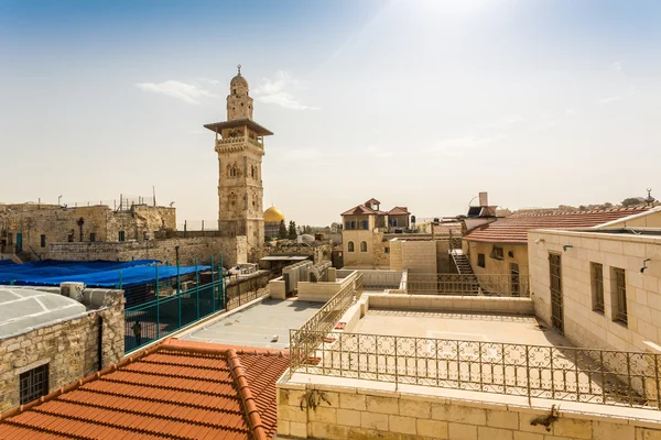 Panorama von jerusalem stadtzentrum, israel — Stockfoto