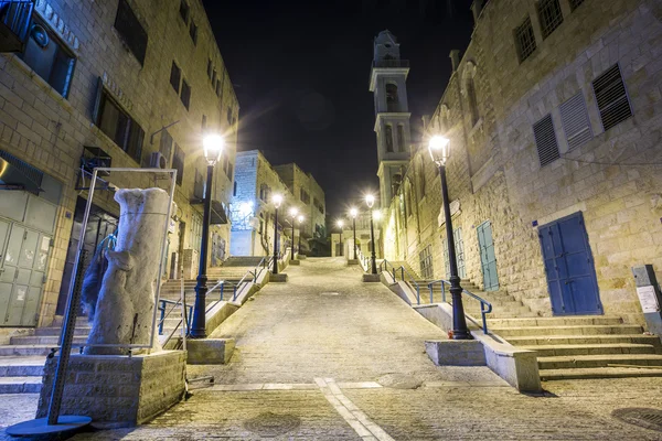 Rue principale à Bethléem, Palestine — Photo
