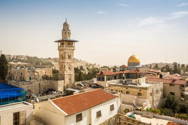 Panorama von jerusalem stadtzentrum, israel — Stockfoto