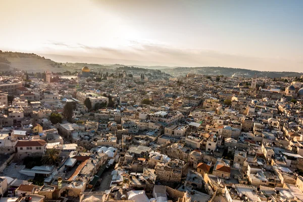 Panorama of Jerusalem from the north, Israel — Stock Photo, Image