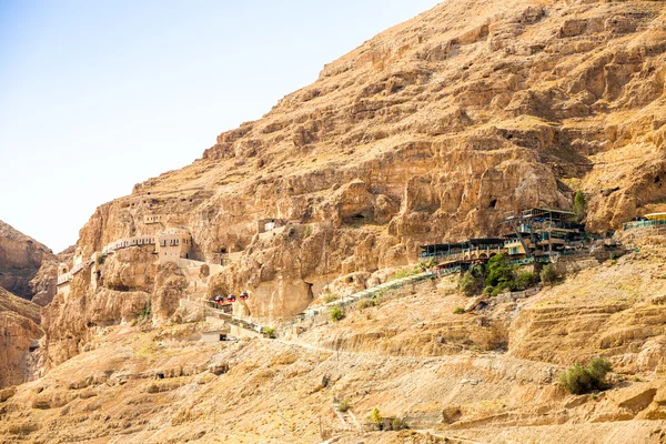 Mount Temptation Jericho - nerede İsa geçici yer yanında