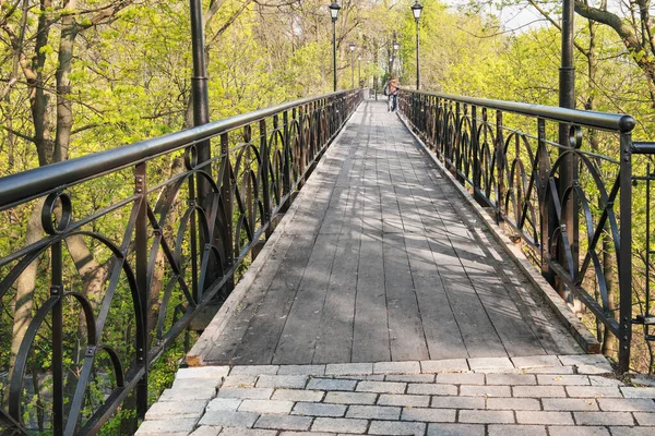 Kijów Ukraina Kwietnia 2014 Widok Most Parkowy Inne Nazwy Most — Zdjęcie stockowe