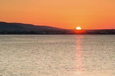 Karadeniz 'de güzel bir gün batımı.