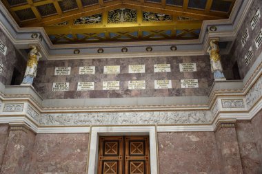 Walhalla - Almanya, Bavyera 'daki Anıt' ın İçi