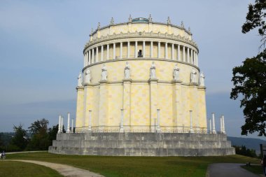 Kelheim, Bavyera, Almanya 'da Befreiungshalle