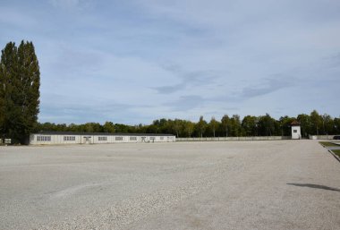 KZ Dachau 'daki binalar - Dachau' daki Nazi Toplama Kampı