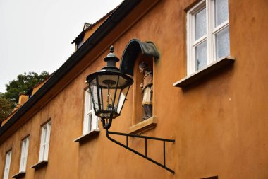 Augsburg, Bavyera, Almanya 'daki Fuggerei - En Eski Sosyal Konut Kompleksi