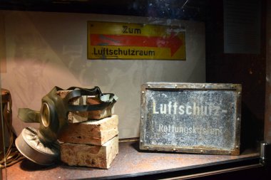 Augsburg, Bavyera, Almanya 'daki Fuggerei sığınağı.