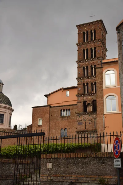 Convento Dei Padre Passionisti Piazza Santissimo Gioveani Paolo Roma Itália — Fotografia de Stock