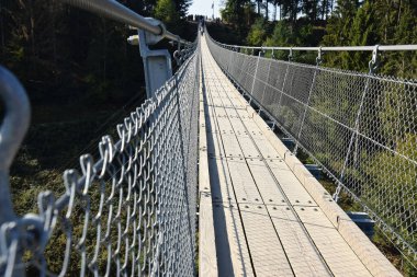 Geierlay - Batı Almanya 'da Askı Köprüsü