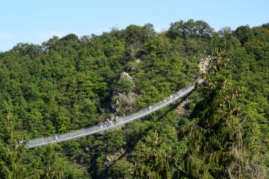 Geierlay - Batı Almanya 'da Askı Köprüsü