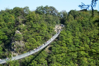 Geierlay - Batı Almanya 'da Askı Köprüsü