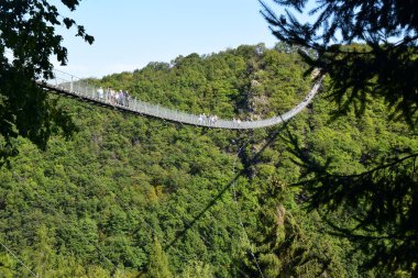 Geierlay - Batı Almanya 'da Askı Köprüsü