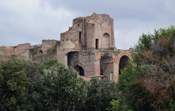 Wzgórze Palatyńskie Rzym Włochy — Zdjęcie stockowe