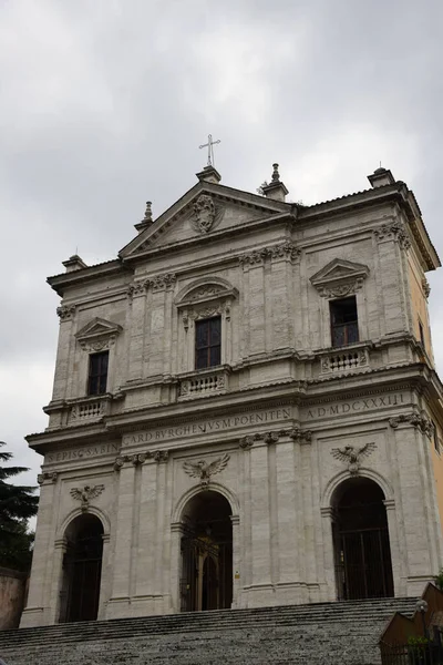 Chiesa Dei Santi Andrea Gregorio Monte Celio Římě Itálie — Stock fotografie