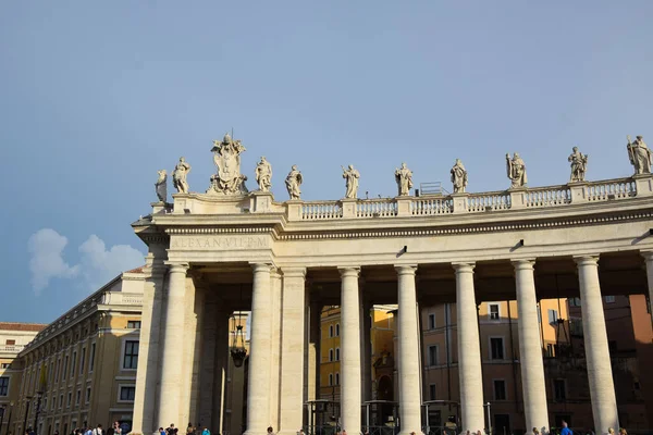 Piazza San Pietro Nella Città Roma Italia — Foto Stock