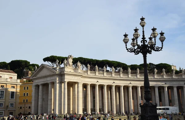 意大利罗马市的圣彼得广场 — 图库照片