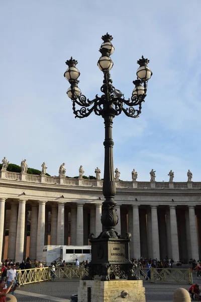 Praça São Pedro Cidade Roma Itália — Fotografia de Stock