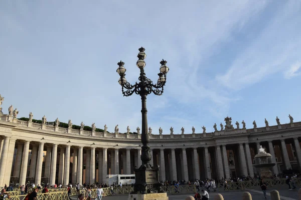 意大利罗马市的圣彼得广场 — 图库照片
