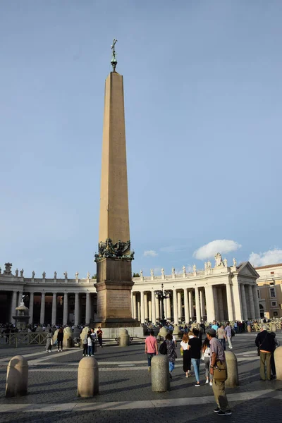 Plaza San Pedro Ciudad Roma Italia —  Fotos de Stock