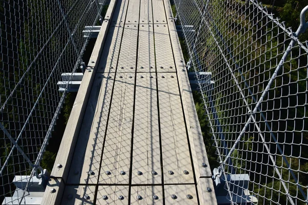 Міст Суспензії Гейрлей Заході Німеччини — стокове фото
