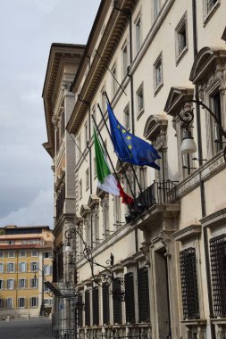 Roma, İtalya 'da Piazza Pilotta