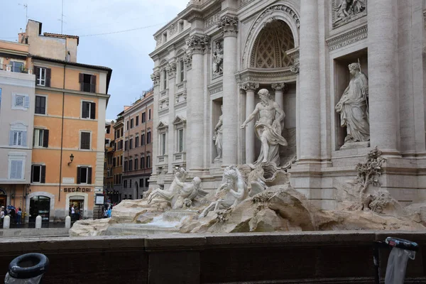 Fonte Trevi Cidade Roma Itália — Fotografia de Stock