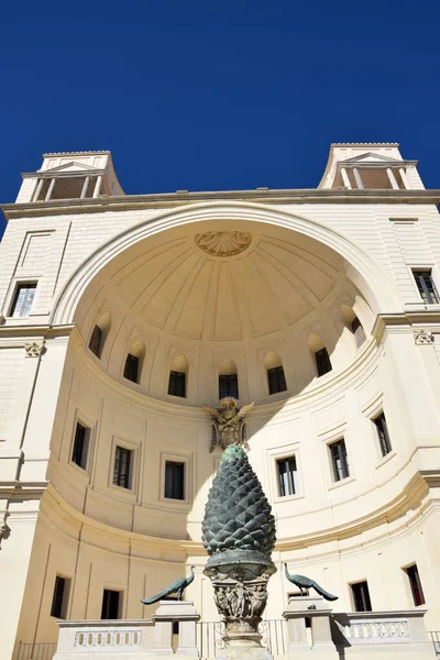 Pine Cone Pigna Courtyard Vatican Museums Rome — стокове фото