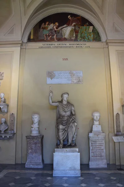 Музеи Ватикана Риме Италия — стоковое фото
