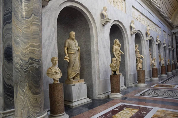 Vaticaanse Musea Rome Italië — Stockfoto