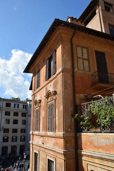 Spaanse Trappen Chiesa Trinita Dei Monti Stad Rome Italië — Stockfoto