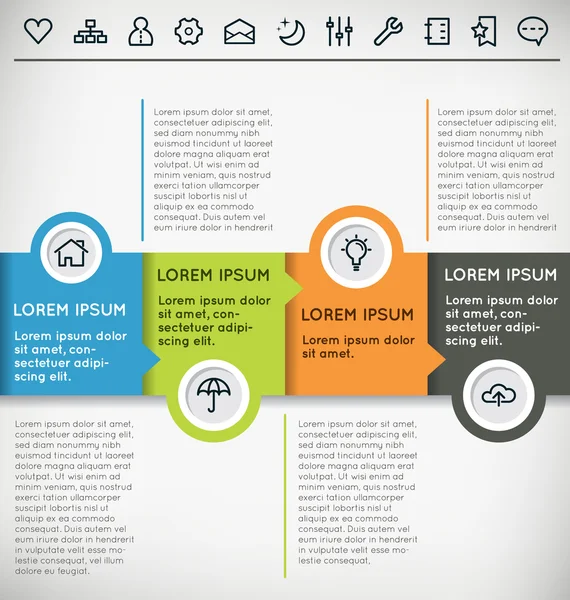 Infografía — Archivo Imágenes Vectoriales