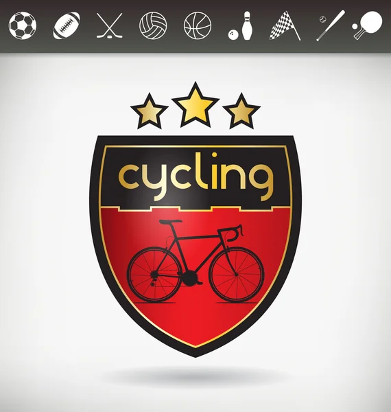 Sport embleem — Stockvector