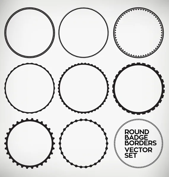 Round Element — Stock Vector