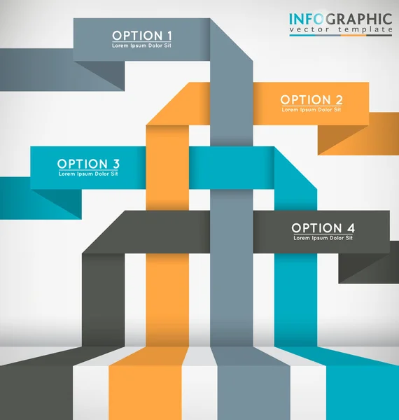 Abstrakte Infografik — Stockvektor