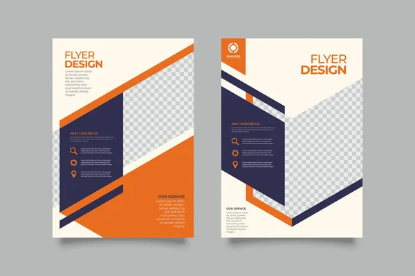 Creatief Schoon Abstract Business Vector Sjabloon Voor Brochure Ontwerp Omslag — Stockvector