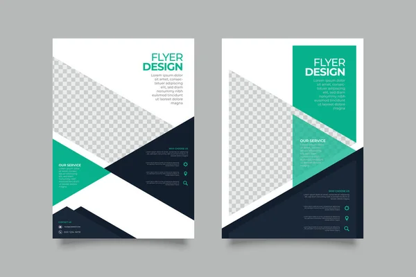 Modelo Vetor Negócios Para Design Folhetos Capa Layout Moderno Cartaz — Vetor de Stock