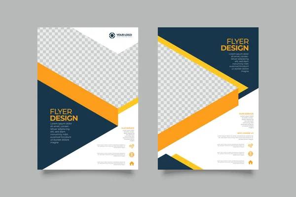 Creative Clean Abstract Business Vektorová Šablona Pro Design Brožur Pokrývá — Stockový vektor
