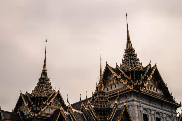 Buddyjski architektura w Bangkok, Tajlandia — Zdjęcie stockowe