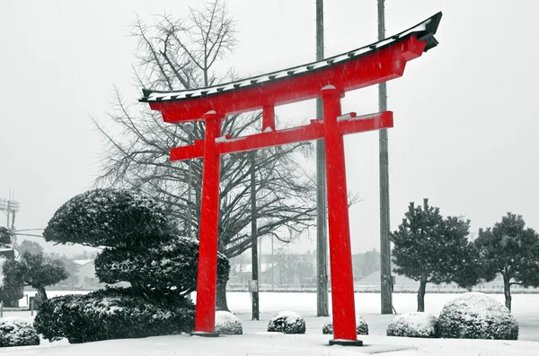 Japon Torii Gate kış